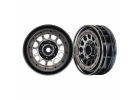 Traxxas Wheels Method 105 1.9 (black chrome beadlock) (beadlock rings sold separately)