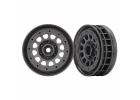 Traxxas Wheels Method 105 1.9 (charcoal gray beadlock) (beadlock rings sold separately)