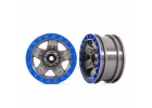 Traxxas TRX-4 Sport 2.2 Wheels - Grey/Blue (2)