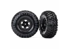 Traxxas Tires and wheels assembled glued (TRX-4 Sport wheels Canyon Trail 2.2 tires) (2)