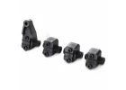 Traxxas Axle mount set (complete) (front rear) (for suspension links)