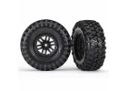 Traxxas Tires and wheels assembled glued (TRX-4 wheels Canyon Trail 1.9 tires) (2)