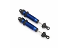 Traxxas Shocks GTR 134mm Aluminium (blue-anodized) (fully assembled w/o springs) (front threaded) (2)