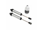 Traxxas Shocks GTR 134mm silver Aluminium (fully assembled w/o springs) (front no threads) (2)