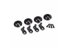 Traxxas Spring retainers lower (captured) (4)/ 2.5x10 CS (4)