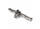 Traxxas Axle housing rear/ differential carrier (satin black chrome-plated) (internal components sold separately)
