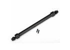 Traxxas Driveshaft center rear 6061-T6 Aluminium (black-anodized) (fully assembled)/ 3mm screw pin (2)