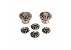 Traxxas Gear set rear differential (output gears (2)/ spider gears (4) ( 8581 required to build complete differential)