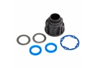 Traxxas Carrier differential (front or center)/ x-ring gaskets (2)/ ring gear gasket/ 14.5x20 TW (2)