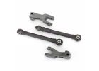 Traxxas Linkage sway bar front (2) (assembled with hollow balls)/ sway bar arm (left right)