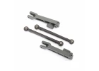 Traxxas Linkage sway bar rear (2) (assembled with hollow balls)/ sway bar arm (left right)
