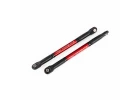 Traxxas Push rods, Aluminium (red-anodized) (2) (assembled with rod ends) ** CLEARANCE **