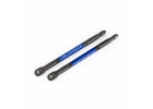 Traxxas Push rods, Aluminium (blue-anodized) (2) (assembled with rod ends)