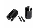 Traxxas Drive cup machined steel (2)/ 4x17mm screw pins (2)