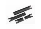 Traxxas Half shafts center (internal splined (2)/ external splined (2) (plastic parts only)