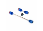 Traxxas Driveshafts center E-Revo (steel constant-velocity) front (1)/ rear (1) (assembled with inner and outer dust boots for E-Revo)