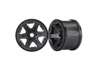 Traxxas Wheels 3.8 (black) (2) (17mm splined)