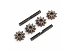 Traxxas Gear set differential (spider gears (4) spider gear shaft (2)