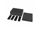 Traxxas Foam inserts, universal adapter (large + small)/ adhesive hook and loop fasteners (4) (for 8796 RC car/truck stand)