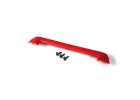 Traxxas Tailgate protector red/ 3x15mm flat-head screw (4)