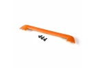 Traxxas Tailgate protector orange/ 3x15mm flat-head screw (4)