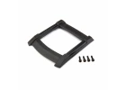 Traxxas Skid plate roof (body) (black)/ 3x10mm CS (4)