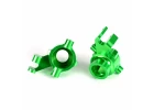 Traxxas Steering blocks 6061-T6 Aluminium (green-anodized) left right