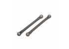 Traxxas Toe links molded composite 100mm (89mm center to center) (black) (2)