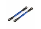 Traxxas Toe links front (TUBES blue-anodized 7075-T6 Aluminium stronger than titanium) (88mm) (2)/ rod ends rear (4)/ rod ends front (4)/ Aluminium wrench (1)