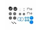 Traxxas Rebuild kit GT-MAXX Shocks (lower cartridge assembled pistons piston nuts bladders) (renews 2 Shocks)