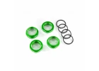 Traxxas Spring retainer (adjuster) green-anodized Aluminium GT-MAXX Shocks (4) (assembled with o-ring)