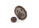 Traxxas Ring gear differential/ pinion gear differential (rear)