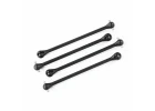 Traxxas Driveshaft, steel constant-velocity (shaft only, 1095mm) (4) (for conversion of 8950X driveshafts to WideMaxx suspension)