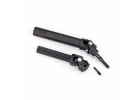 Traxxas Driveshaft assembly, front or rear, MAXX Duty (1) (left or right) (fully assembled, ready to install)/ screw pin (1) (for use with 8995 WideMaxx suspension kit)
