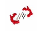 Traxxas Caster blocks (c-hubs), extreme heavy duty, red (left + right)/ 3x32mm hinge pins (2)/ 3x20mm BCS (2) (for use with 9080 upgrade kit)