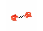 Traxxas Steering blocks, extreme heavy duty, orange (left + right)/ 3x20mm BCS (2) (for use with 9080 upgrade kit)