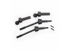 Traxxas Driveshafts, rear, extreme heavy duty, steel-spline constant-velocity with 6mm stub axles (complete assembly) (2) (for use with 9080 upgrade kit)