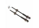 Traxxas Heavy Duty Steel Splined Rear Driveshafts (Complete Assembly) (2)