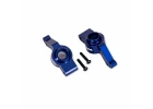 Traxxas Carriers, stub axle, rear, 6061-T6 aluminium, left + right (blue-anodised) (for use with 9080 upgrade kit)