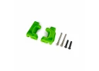 Traxxas Caster blocks (c-hubs), extreme heavy duty, green (left + right)/ 3x26mm hinge pins (2)/ 3x15mm BCS (2) (for use with 9180 and 9181 upgrade kit)