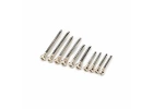 Traxxas Suspension pin set, extreme heavy duty, complete (front and rear) (2.5x26mm (4), 3x32mm (2), 3x40mm (2), 3x46mm (2) (for use with 9180, 9181, 9182 upgrade kit)