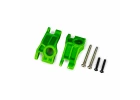 Traxxas Carriers, stub axle, rear, extreme heavy duty, green (left + right)/ 3x31mm hinge pins (2)/ 3x18mm BCS (2) (for use with 9180, 9181, 9182 upgrade kit)