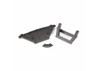 Traxxas Bumper mount, front/ skidplate/ 3x12mm BCS (7)