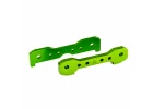Traxxas Tie bars, front, 6061-T6 aluminium (green-anodised)