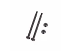 Traxxas Suspension pins, outer, front, 35x482mm (hardened steel) (2) / M3x05mm NL, flanged (2)