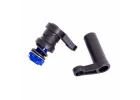 Traxxas Servo saver / servo saver spring / servo horn, steering (assembled)
