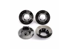 Traxxas Wheel covers, black chrome (4) (fits 9572 wheels)