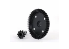 Traxxas Ring gear, differential / pinion gear, differential (machined) (front or rear)