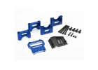 Traxxas Mount, center differential carrier, 6061-T6 aluminium (blue-anodised)