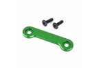 Traxxas Wing washer, 6061-T6 aluminium (green-anodised) (1)/ 4x12mm FCS (2)
